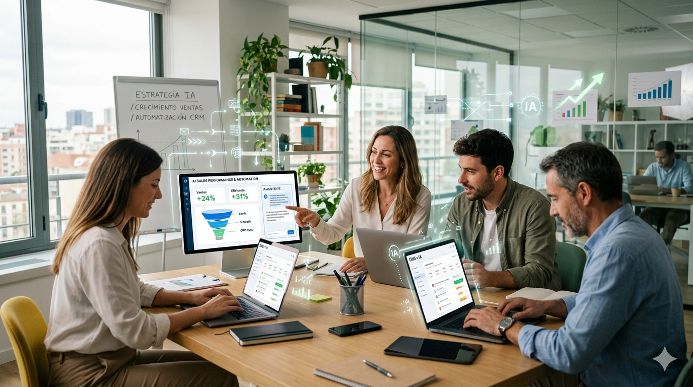 Cómo aplicar la IA en pymes: guía práctica para ahorrar tiempo y vender mejor